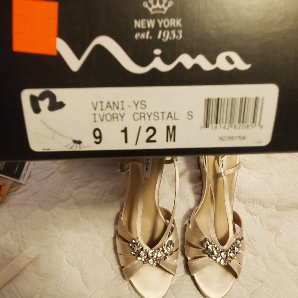 Wedding sandal wedge